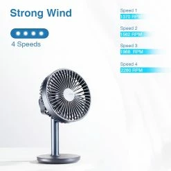 Top 10 ๐ JISULIFE F7B Portable Fan for Home Office Desk Table Clip Fan 4000mAh Battery Usb Rechargeable Silent Fans Ventiladores ๐ 10 Top 10 ๐ JISULIFE F7B Portable Fan for Home Office Desk Table Clip Fan 4000mAh Battery Usb Rechargeable Silent Fans Ventiladores ๐ -Appliances Sales Store 03adf0b7175043cda9e2b56595938a92 497831 2