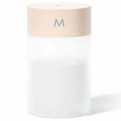 Brand new 🛒 260ML Air Humidifier Ultrasonic Mini Aromatherapy Diffuser Portable Sprayer USB Essential Oil Atomizer LED Lamp - Pink 🔥