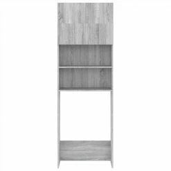 Budget 🔥 Bathroom Cabinet Grey Sonoma 64x25.5x190 cm 🥰 -Appliances Sales Store Bathroom Cabinet Grey Sonoma 64x25 5x190 cm 509466 2