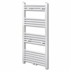 Best Pirce 🌟 Bathroom Central Heating Towel Rail Radiator Straight 600 x 1160 mm 😉