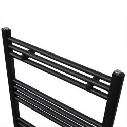 Hot Sale ❤️ Bathroom Heating Towel Rail Radiator Straight 600x764 mm Black 💯 -Appliances Sales Store Bathroom Heating Towel Rail Radiator Straight 600x764 mm Black 427816 2