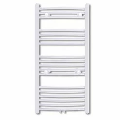 Best Pirce 🤩 Bathroom Radiator Central Heating Towel Rail Curve 500 x 1160 mm 😉 -Appliances Sales Store Bathroom Radiator Central Heating Towel Rail Curve 500 x 1160 mm 427697 1