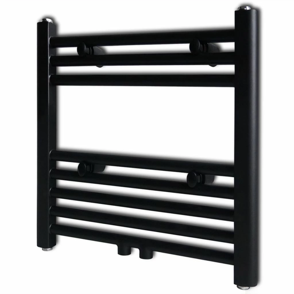 Deals π Black Bathroom Central Heating Towel Rail Radiator Straight 480x480mm π₯ 3 Deals π Black Bathroom Central Heating Towel Rail Radiator Straight 480x480mm π₯