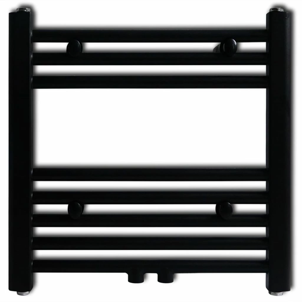 Deals π Black Bathroom Central Heating Towel Rail Radiator Straight 480x480mm π₯ 4 Deals π Black Bathroom Central Heating Towel Rail Radiator Straight 480x480mm π₯ - Image 2