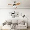 Wholesale 🎉 Ceiling Fan with Light and Remote Control 76 cm Light Brown 🎉 -Appliances Sales Store Ceiling Fan with Light and Remote Control 76 cm Light Brown 466429 0