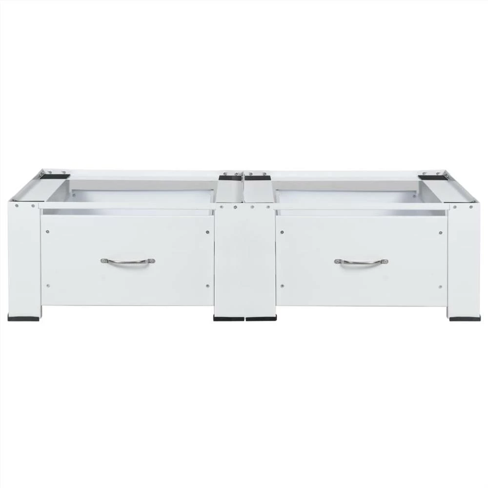 Hot Sale π₯ Double Washing and Drying Machine Pedestal with Drawers White π 5 Hot Sale π₯ Double Washing and Drying Machine Pedestal with Drawers White π - Image 3