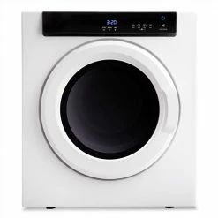 Appliances Sales Store 32 Flash Sale 👍 Portable Electric Clothes Dryer, with Touch Screen Panel and Stainless Steel Tub, for Apartments, Dormitory, and RVs - White 🔥