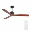 Promo π₯ 60" Metal Ceiling Fan Lamp with 3 Wooden Blades, and Remote Control, for Living Room, Bedroom, Corridor, Dining Room - Black + Red π₯ 2 Promo π₯ 60" Metal Ceiling Fan Lamp with 3 Wooden Blades, and Remote Control, for Living Room, Bedroom, Corridor, Dining Room - Black + Red π₯ -Appliances Sales Store Elegant Ceiling Fan with Remote Control 3 Mahogany Solid Wood Blades 60 Inches Suitable for Indoor and Outdoor 461837 3