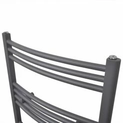 Best reviews of 💯 Grey Bathroom Central Heating Towel Rail Radiator Curve 600x1424mm 👏 -Appliances Sales Store Grey Bathroom Central Heating Towel Rail Radiator Curve 600x1424mm 427719 2