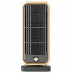 Outlet 👏 HQ-YND-500D 500W Vertical Household Electric Heater, PTC Ceramic Flame Retardant Portable Space Heater - EU Plug 🎁