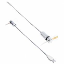 Budget ✔️ Intelligent USB Clock Fan Serpentine Fan for Laptop, with the Clock Pattern to Show Time, USB power supply 🌟 -Appliances Sales Store Intelligent USB Clock Fan Serpentine Fan 500592 3