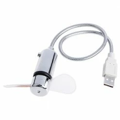 Budget ✔️ Intelligent USB Clock Fan Serpentine Fan for Laptop, with the Clock Pattern to Show Time, USB power supply 🌟 -Appliances Sales Store Intelligent USB Clock Fan Serpentine Fan 500592 4