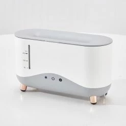 Coupon 👏 J2 Colorful Flame Diffuser with 3D Dynamic Mist, 250ml Ultrasonic for 12 Hours Working Time Auto-off Night Lamp Function ⭐ -Appliances Sales Store J2 Colorful Flame Diffuser with 3D Dynamic Mist 502439 2