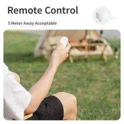 Discount ⌛ JISULIFE F16 Ceiling Fan USB Rechargeable Portable Household Electric Hanging Fans with Remote Control 🌟 -Appliances Sales Store JISULIFE F16 Ceiling Fan 497826 4