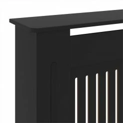 Best Sale 😍 MDF Radiator Cover Black 205 cm 🌟 -Appliances Sales Store MDF Radiator Cover Black 205 cm 466675 5