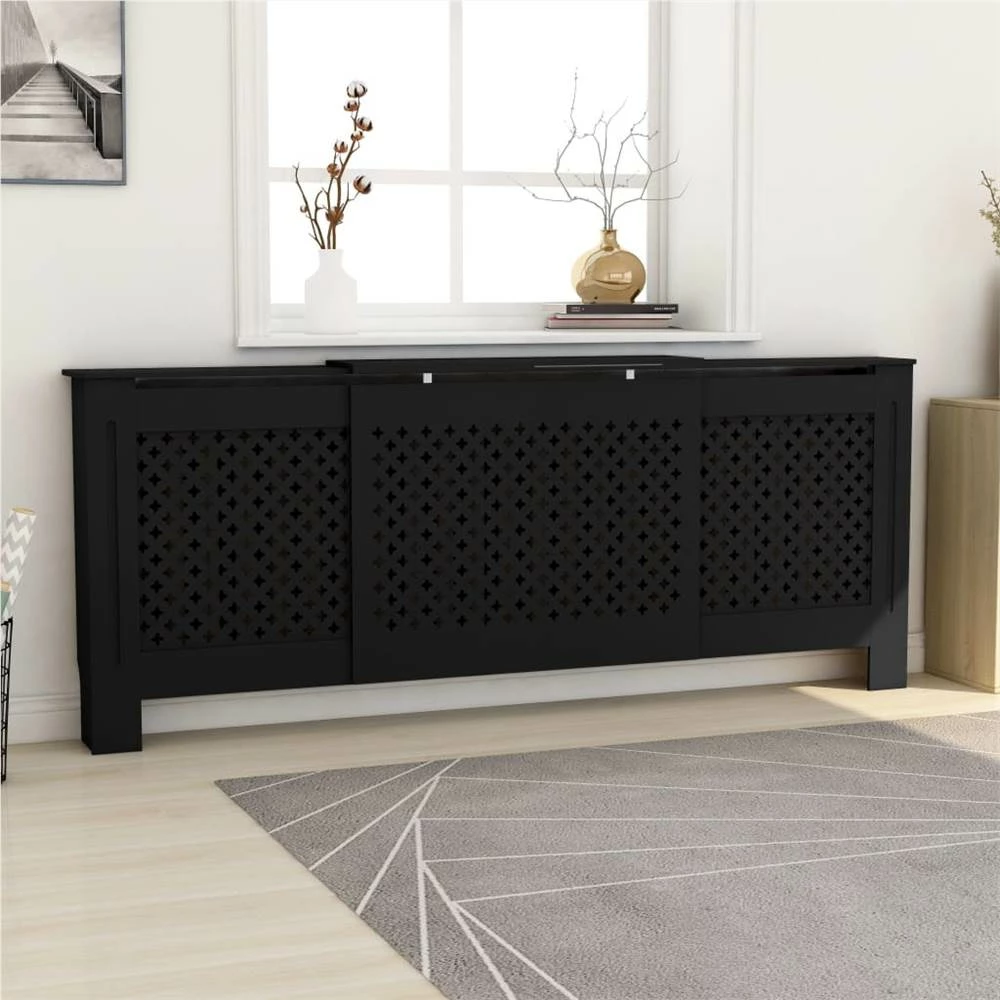 Flash Sale π MDF Radiator Cover Black 205 cm π₯ 3 Flash Sale π MDF Radiator Cover Black 205 cm π₯