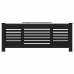 Discount 💯 MDF Radiator Cover Black 205 cm 🔥 -Appliances Sales Store MDF Radiator Cover Black 205 cm 467714 2