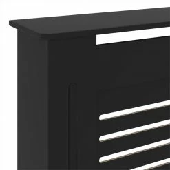 Discount 💯 MDF Radiator Cover Black 205 cm 🔥 -Appliances Sales Store MDF Radiator Cover Black 205 cm 467714 5
