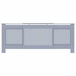 Wholesale 😍 MDF Radiator Cover Grey 205 cm 🔥 -Appliances Sales Store MDF Radiator Cover Grey 205 cm 466486 2