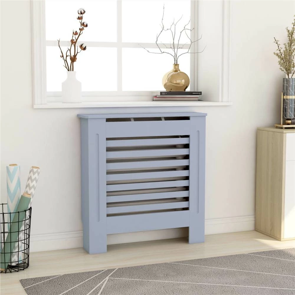 Budget π MDF Radiator Cover Grey 78 cm π 3 Budget π MDF Radiator Cover Grey 78 cm π