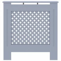 Cheapest 🔔 MDF Radiator Cover Grey 78 cm 👍 -Appliances Sales Store MDF Radiator Cover Grey 78 cm 466672 2