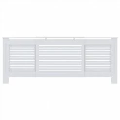 New 🥰 MDF Radiator Cover White 205 cm 🤩 -Appliances Sales Store MDF Radiator Cover White 205 cm 466676 2