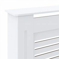 New 🥰 MDF Radiator Cover White 205 cm 🤩 -Appliances Sales Store MDF Radiator Cover White 205 cm 466676 5