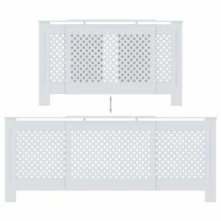 Best reviews of 🛒 MDF Radiator Cover White 205 cm 👍 -Appliances Sales Store MDF Radiator Cover White 205 cm 484643 4