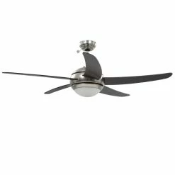 Deals 😍 Ornate Ceiling Fan with Light 128 cm Brown ✨ -Appliances Sales Store Ornate Ceiling Fan with Light 128 cm Brown 428453 5