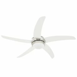 New 🎉 Ornate Ceiling Fan with Light 128 cm White 🥰 -Appliances Sales Store Ornate Ceiling Fan with Light 128 cm White 428452 4