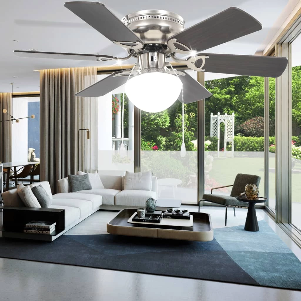 Top 10 π₯ Ornate Ceiling Fan with Light 82 cm Dark Brown π 6 Top 10 π₯ Ornate Ceiling Fan with Light 82 cm Dark Brown π - Image 4
