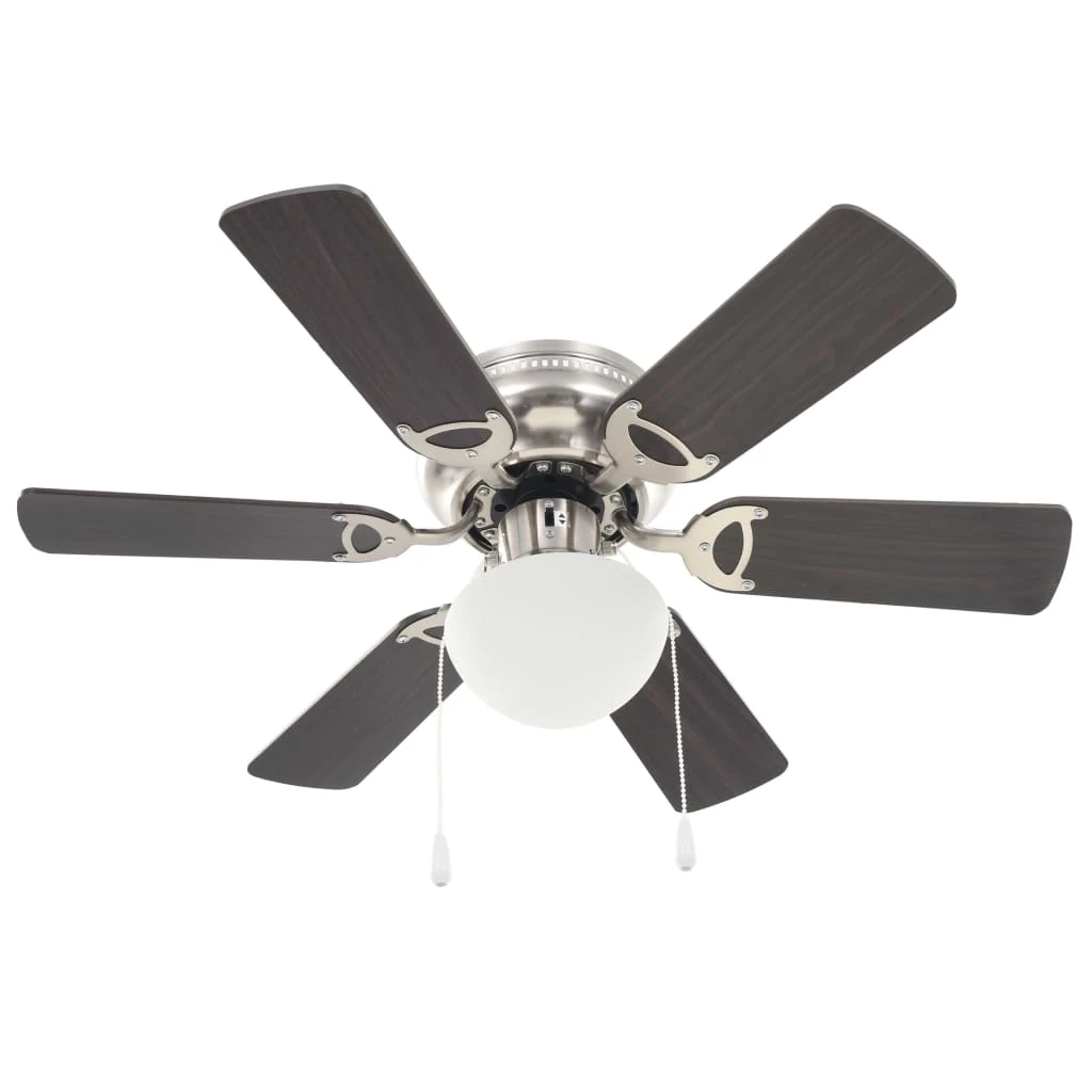 Top 10 π₯ Ornate Ceiling Fan with Light 82 cm Dark Brown π 7 Top 10 π₯ Ornate Ceiling Fan with Light 82 cm Dark Brown π - Image 5