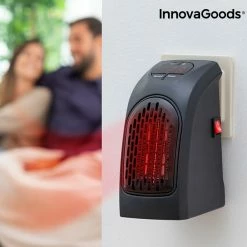 Best Pirce 🔔 Plug-in 400W Ceramic Heater Heatpod Silent Low Consumption 🎉
