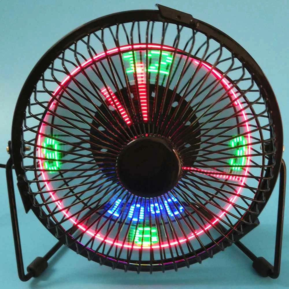 Cheapest ๐ฅ Portable LED Luminous 6 Inch Clock Fan Smart Display Memory Function Three Modes USB Charging - Black โค๏ธ 5 Cheapest ๐ฅ Portable LED Luminous 6 Inch Clock Fan Smart Display Memory Function Three Modes USB Charging - Black โค๏ธ - Image 3