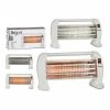 Promo 🤩 Quartz 1200W Electric Heater 3 Levels White 🛒 -Appliances Sales Store Quartz Heater 1200 W White 517104 0