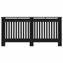 Hot Sale 🔥 Radiator Colver Black 172x19x81 cm MDF 👏 -Appliances Sales Store Radiator Colver Black 172x19x81 cm MDF 492830 2