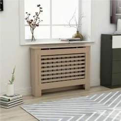 Flash Sale 👍 Radiator Cover 112x19x81 cm MDF 🎉