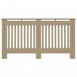 Deals 🎁 Radiator Cover 152x19x81 cm MDF 👍 -Appliances Sales Store Radiator Cover 152x19x81 cm MDF 485996 2