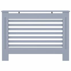 Best deal 👏 Radiator Cover Anthracite 112x19x81 cm MDF 😀 -Appliances Sales Store Radiator Cover Anthracite 112x19x81 cm MDF 428892 2