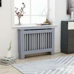 Wholesale ⭐ Radiator Cover Anthracite 112x19x81 cm MDF 👍