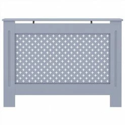 Best Sale 🔔 Radiator Cover Anthracite 112x19x81 cm MDF 🤩 -Appliances Sales Store Radiator Cover Anthracite 112x19x81 cm MDF 486367 2