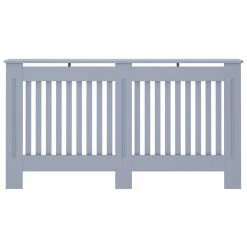 Deals 🎁 Radiator Cover Anthracite 152x19x81 cm MDF 🛒 -Appliances Sales Store Radiator Cover Anthracite 152x19x81 cm MDF 428891 2
