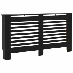 Appliances Sales Store -Appliances Sales Store Radiator Cover Black 152x19x81 cm MDF 487373 1