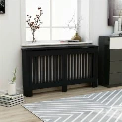 Top 10 ✨ Radiator Cover Black 152x19x81 cm MDF 🎉