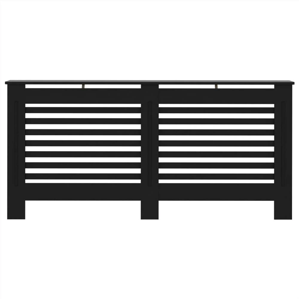 Best Pirce โค๏ธ Radiator Cover Black 172x19x81 cm MDF ๐ฅ 5 Best Pirce โค๏ธ Radiator Cover Black 172x19x81 cm MDF ๐ฅ - Image 3