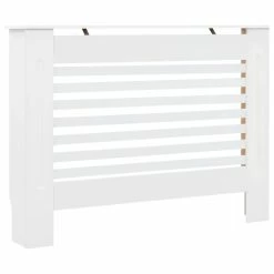 Budget 💯 Radiator Cover White 112x19x81.5 cm MDF 🔥 -Appliances Sales Store Radiator Cover White 112x19x81 5 cm MDF 429199 1