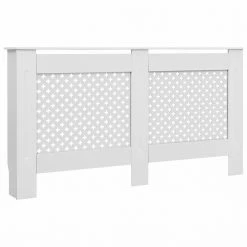 Brand new 😀 Radiator Cover White 152x19x81.5 cm MDF 💯 9 Brand new 😀 Radiator Cover White 152x19x81.5 cm MDF 💯 -Appliances Sales Store Radiator Cover White 152x19x81 5 cm MDF 429208 1