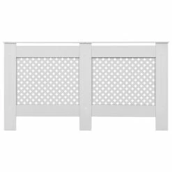 Brand new 😀 Radiator Cover White 152x19x81.5 cm MDF 💯 10 Brand new 😀 Radiator Cover White 152x19x81.5 cm MDF 💯 -Appliances Sales Store Radiator Cover White 152x19x81 5 cm MDF 429208 2