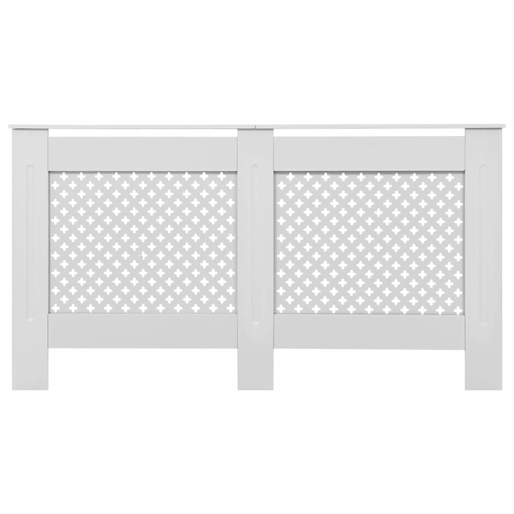 Brand new 😀 Radiator Cover White 152x19x81.5 cm MDF 💯 5 Brand new 😀 Radiator Cover White 152x19x81.5 cm MDF 💯 - Image 3