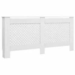 Best deal ๐ Radiator Cover White 172x19x81.5 cm MDF ๐ 9 Best deal ๐ Radiator Cover White 172x19x81.5 cm MDF ๐ -Appliances Sales Store Radiator Cover White 172x19x81 5 cm MDF 428902 1